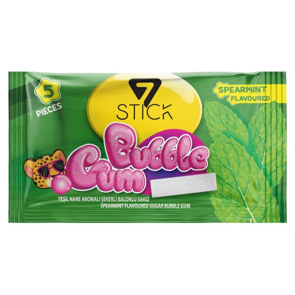 Bubble Gum - Spearmint - 5 Pcs