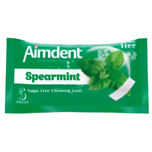 Aimdent Spearmint Sugar Free Chewing Gum - 5 Pcs