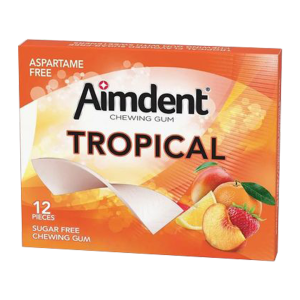 Aimdent Tropical Sugar Free Chewing Gum - 1 Pcs