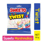 Sweeto Marshmallow Twist 60g